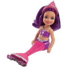 Мини-кукла Barbie "Маленькие русалочки" Волшебный гребешок Сияющая Mattel