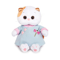 Мягкая игрушка Budi Basa Кошечка Ли-Ли Baby в голубой курточке в китайском стиле, 20 см