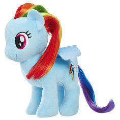 Мягкая игрушка My little Pony "Пони с волосами" Рэйнбоу Дэш, 16 см Hasbro