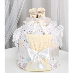 Подарочный набор для новорожденного Baby Nice молочный
