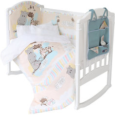 Комплект в кроватку из 9 предметов Baby Nice "Лучшие друзья"