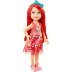 Мини-кукла Barbie "Dreamtopia" Принцесса Челси с рыжими волосами, 14 см Mattel