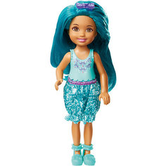 Мини-кукла Barbie "Dreamtopia" Принцесса Челси с голубыми волосами, 14 см Mattel
