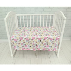 Плед флисовый Baby Nice "Мишки" розовый