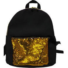 Рюкзак с пайетками Centrum "Хамелеон" черный