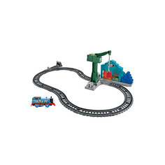 Железная дорога 2 в 1 Fisher Price "Томас и его друзья" Снос в доках Mattel