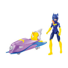 Набор с фигуркой DC Super Hero Girls Бэтгёрл с мотоциклом, 15 см Mattel