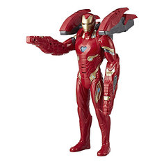 Интерактивная фигурка Avengers "Мстители" Железный человек в усиленной броне Hasbro