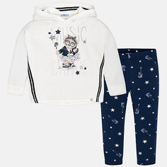 Комплект: толстовка и леггинсы Mayoral для девочки