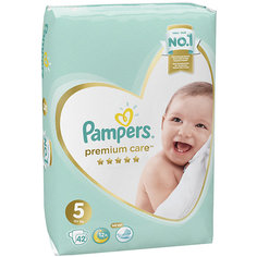 Подгузники Pampers Premium Care Junior 11-16 кг, размер 5, 42 шт.
