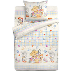Детское постельное белье 3 предмета Letto, BG-71