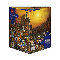 Пазлы HEYE "Кошки в Париже", 1000 деталей