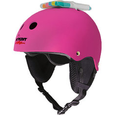 Зимний шлем Wipeout Neon Pink с фломастерами, розовый