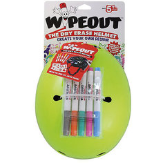 Защитный шлем Wipeout Neon Zest с фломастерами, кислотный