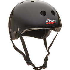 Защитный шлем Wipeout Black с фломастерами, черный