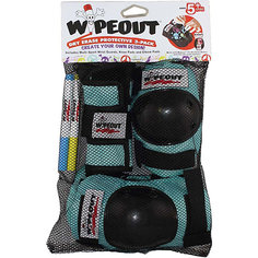 Комплект защиты Wipeout Teal с фломастерами, бирюзовый