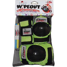 Комплект защиты Wipeout Zest с фломастерами, кислотный