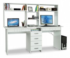Стол компьютерный Тандем-2Я МФ Мастер