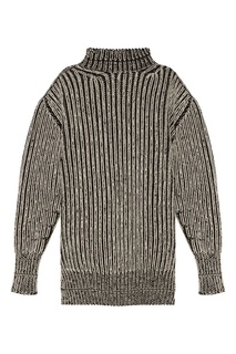 Шерстяной свитер с контрастной отделкой Balenciaga