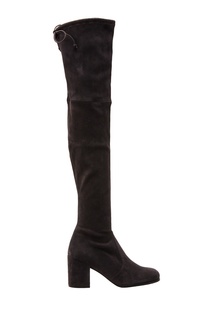 Замшевые ботфорты Stuart Weitzman
