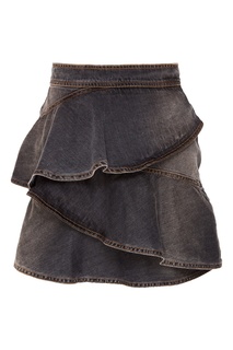 Джинсовая юбка с оборками Coati Isabel Marant Etoile
