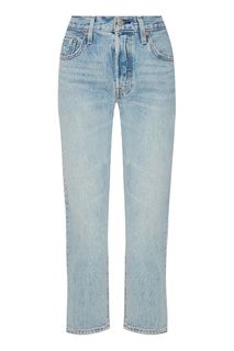 Голубые джинсы с высокой посадкой Levis®