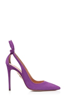 Фиолетовые туфли Deneuve Pump 105 Aquazzura