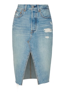 Джинсовая юбка с потертостями Levis®