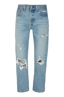 Голубые джинсы с прорезями Levis®