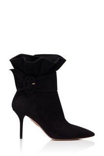 Черные ботильоны Palace Bootie 85 Aquazzura