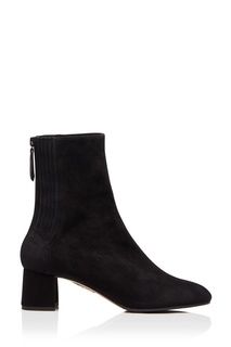 Черные ботильоны Saint Honoré Bootie 50 Aquazzura