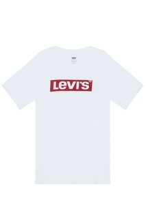 Белая футболка из хлопка с логотипом Levis®