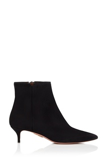 Черные ботильоны Quant Bootie 45 Aquazzura