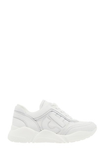 Белые кроссовки с логотипом Claudie Pierlot