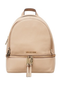 Бежевый рюкзак Rhea Zip Michael Michael Kors