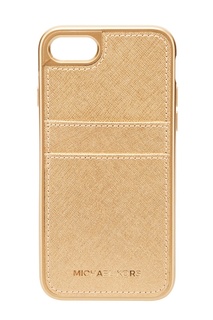 Золотистый чехол для iPhone 7/8 Michael Michael Kors