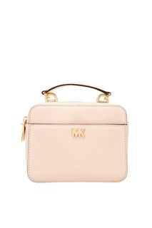 Розовая кожаная сумка Crossbodies Michael Michael Kors