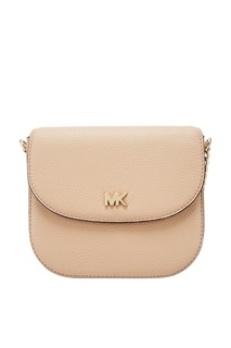 Бежевая сумка Crossbodies с логотипом Michael Michael Kors