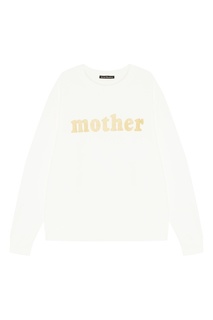 Белый свитшот с надписью Acne Studios