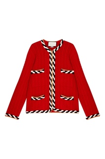 Кардиган с рельефной отделкой Gucci
