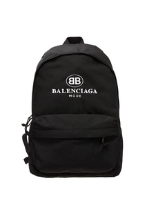 Черный рюкзак с логотипом Balenciaga