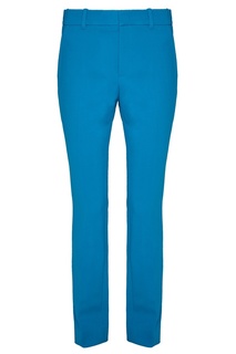 Голубые укороченные брюки Gucci