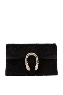 Черная сумка из текстиля Dionysus GG Gucci