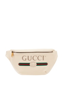 Сумка на пояс с логотипом Gucci