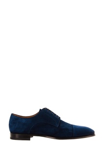 Синие замшевые туфли Christian Louboutin