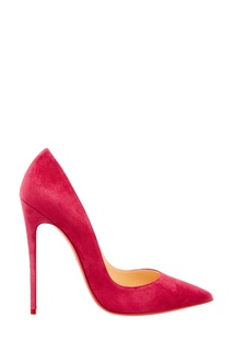 Розовые замшевые туфли So Kate 120 Christian Louboutin