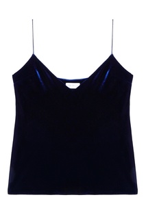 Синий топ на тонких бретелях ЛИ ЛУ