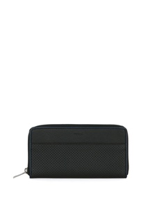 Черный кожаный кошелек Ulisse на молнии Furla