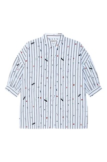 Хлопковая рубашка с вышивкой Rash Essentiel Antwerp