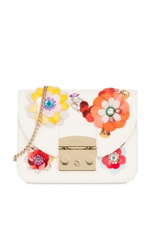 Белая сумка Metropolis Clivia Furla